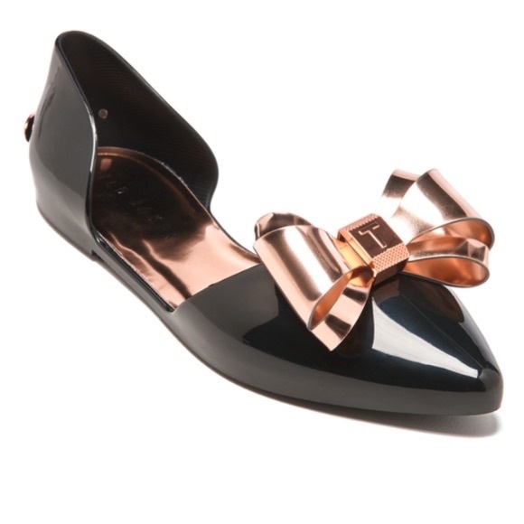 Ted Baker Lela Bow Front Pointed Jelly 